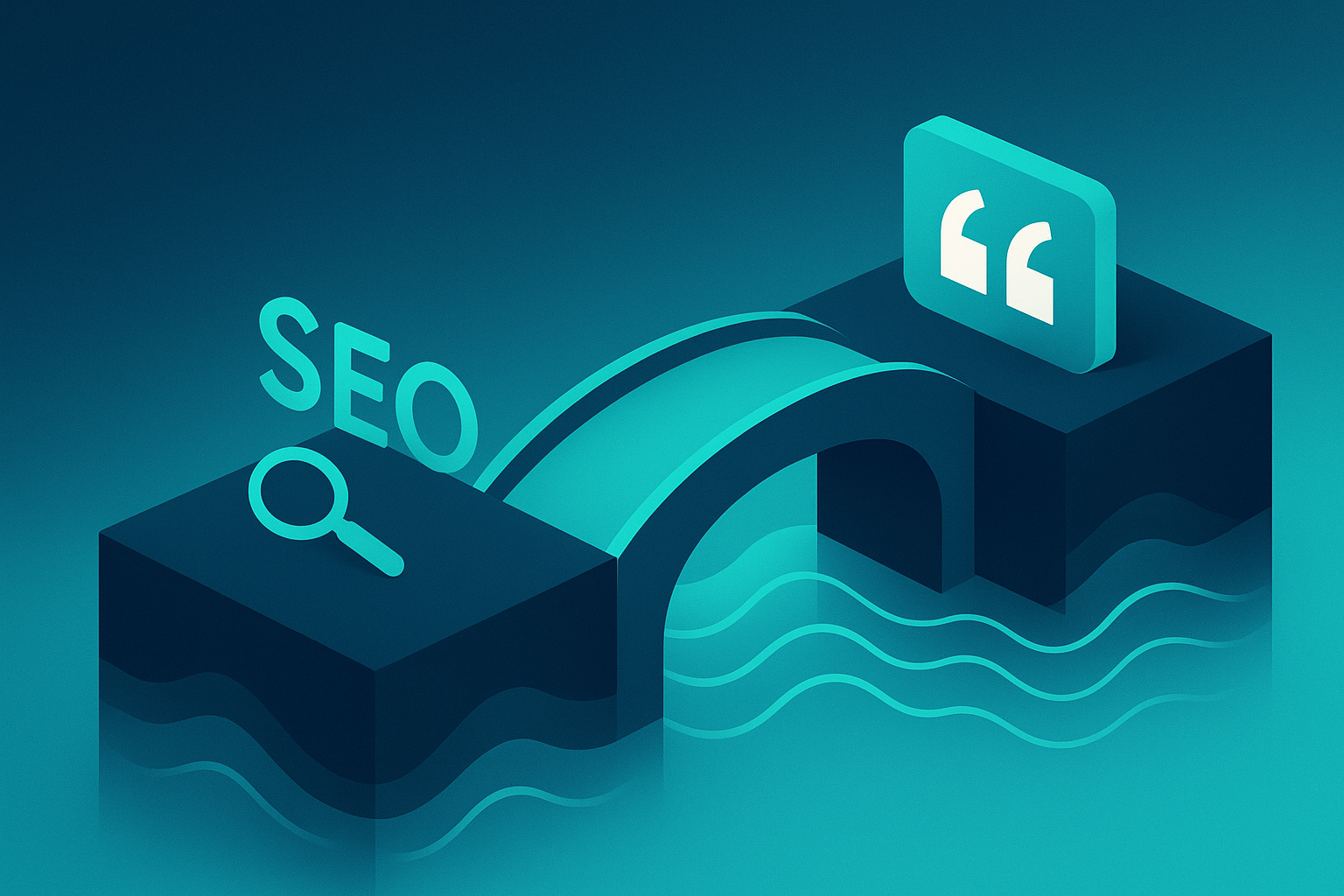 Illustration of LLM citation optimization aligning with SEO fundamentals