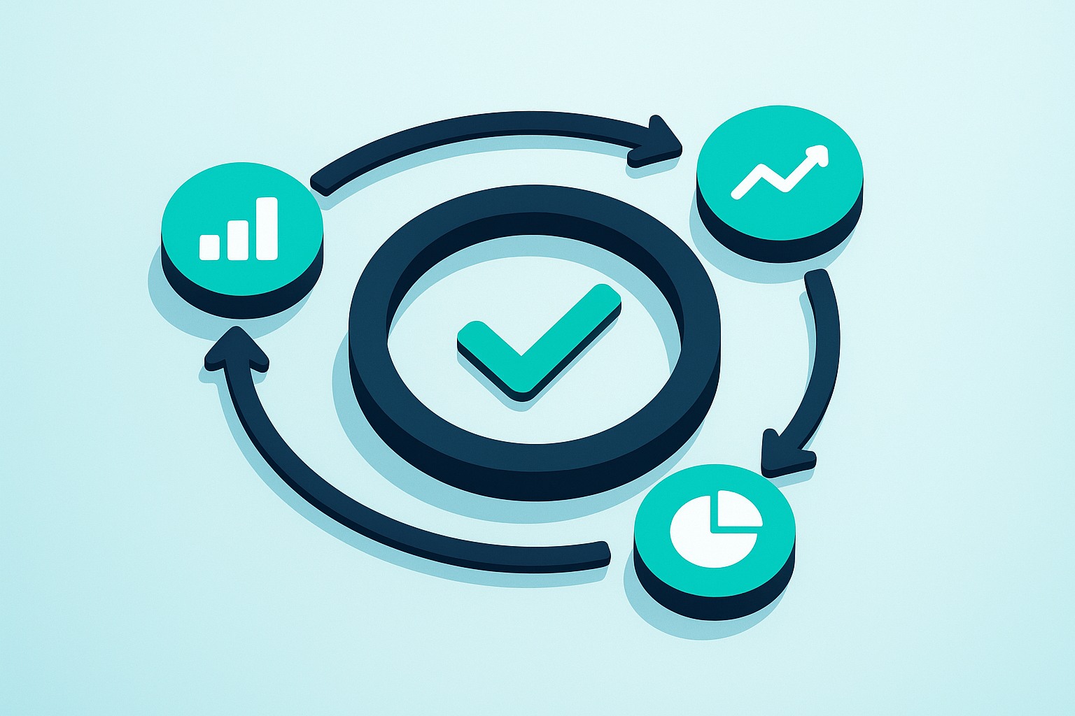 Verification loop diagram with checkpoints and metrics for SelfCite
