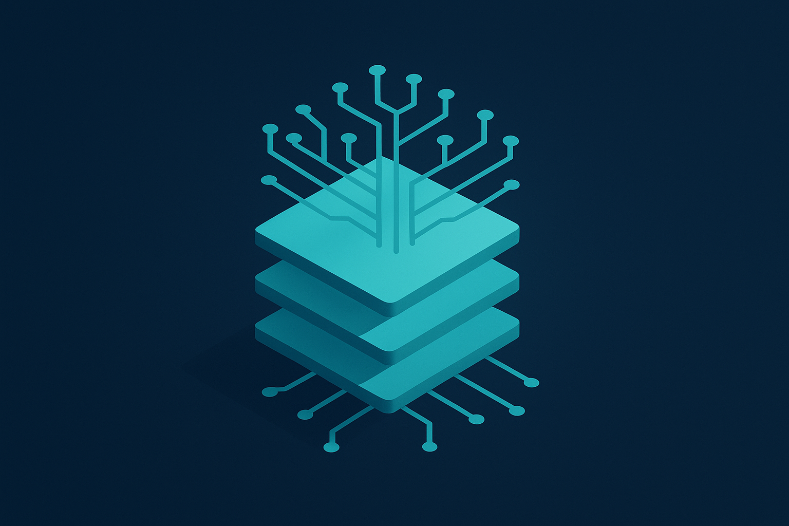 Illustration of structured data layers for entity implementation