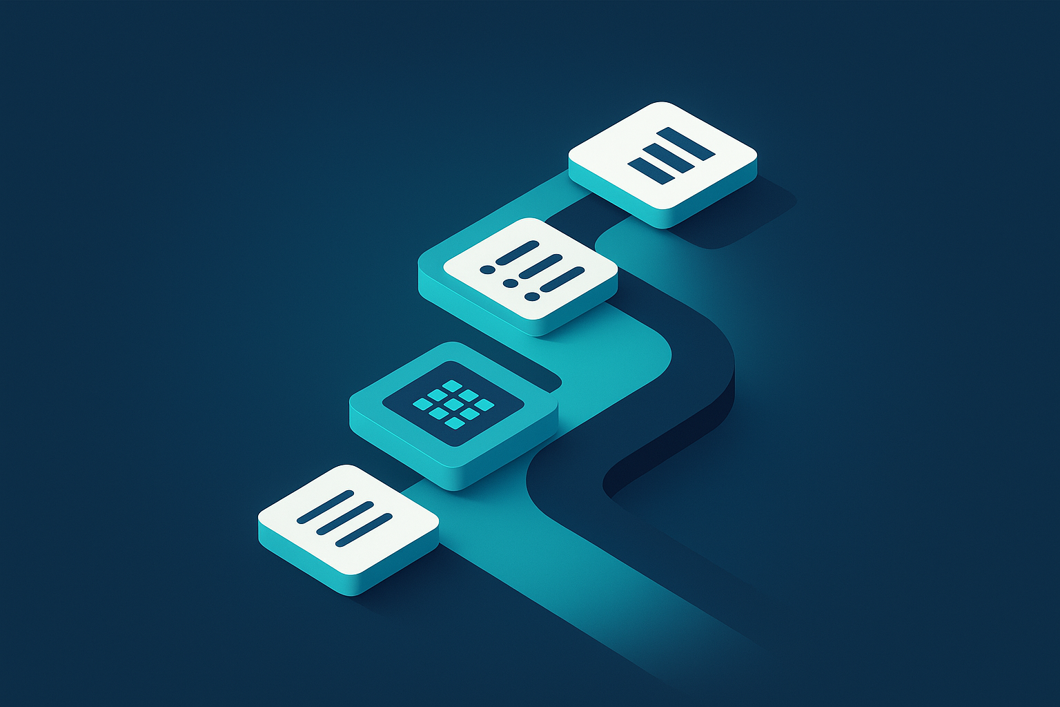 Illustration of step-by-step schema design for LLMs