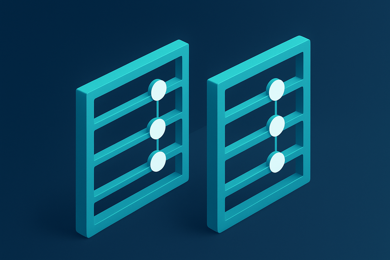 Comparison of structured data approaches in a side-by-side framework