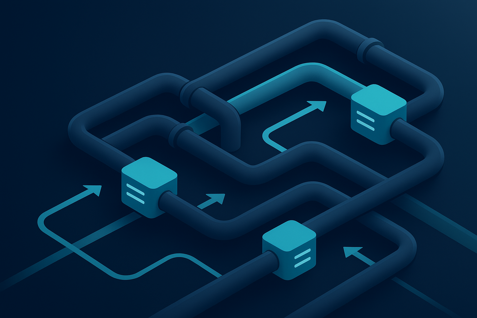 Operationalizing structured data with pipelines and storage illustration