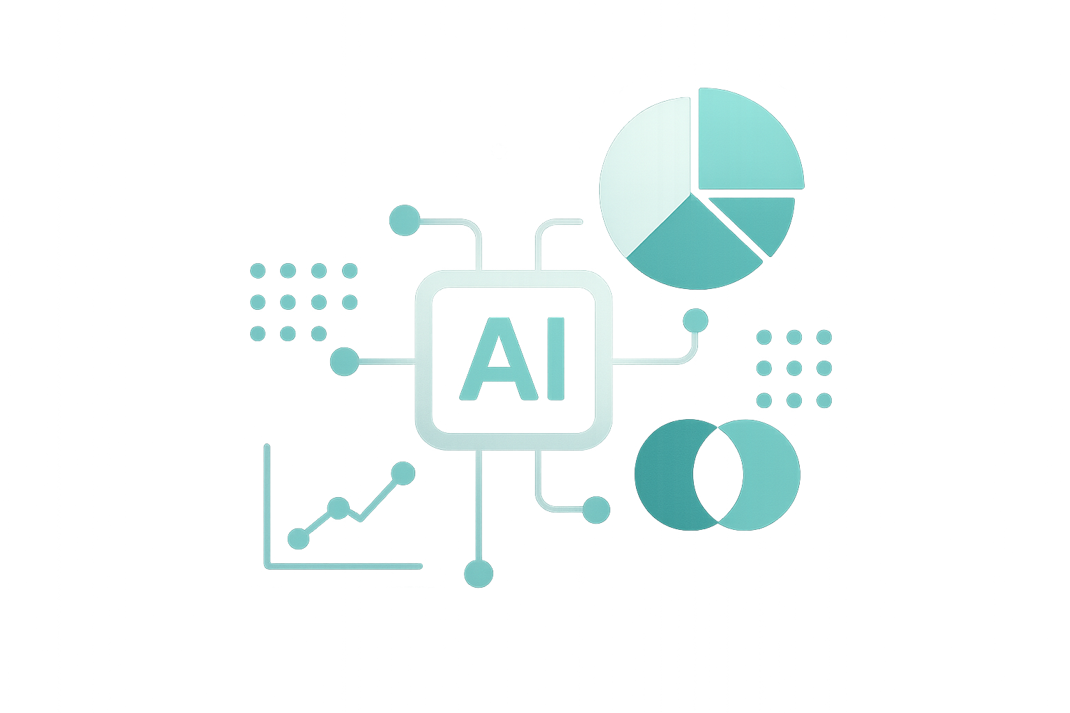 Illustration representing How Semrush Enterprise supports AI optimization via cluster planning and entity coverage