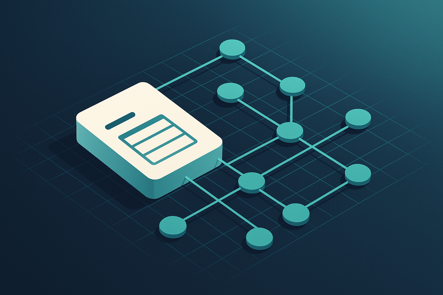 Blueprint schematic of structured data and indexability