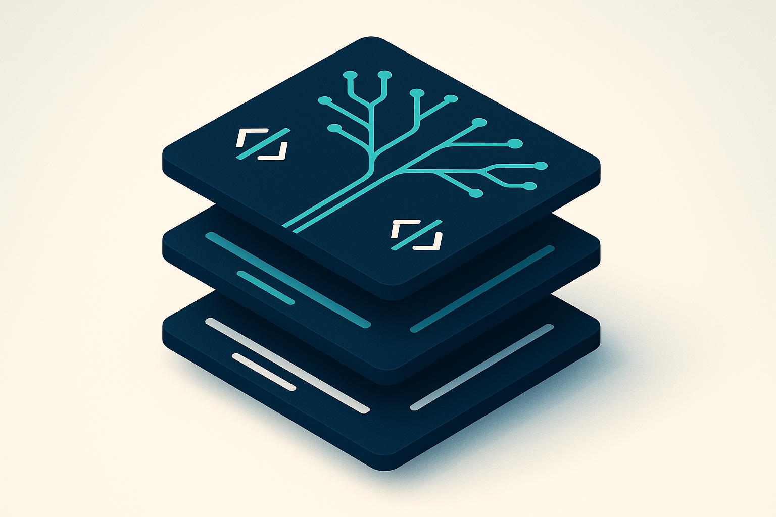 Illustration of structured data layers for entity implementation