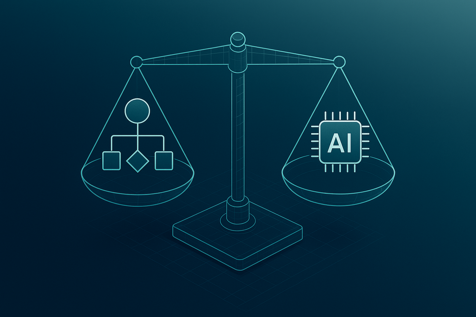 Blueprint scale weighing pros and cons of MCP for AI integration